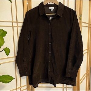 Corduroy Button-Down NWT